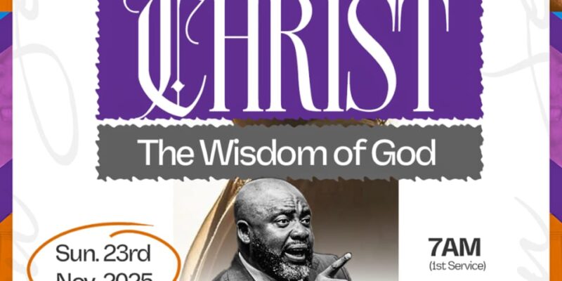 CHRIST: THE WISDOM OF GOD PT 3 Thanksgiving - Bishop Wale Ajayi